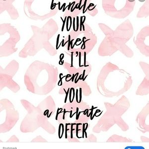 Make offer or bundle and Save